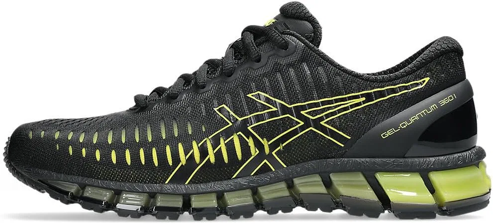 Мужские кроссовки ASICS Gel-Quantum 360 IS, Black Bright Yellow — фото 3