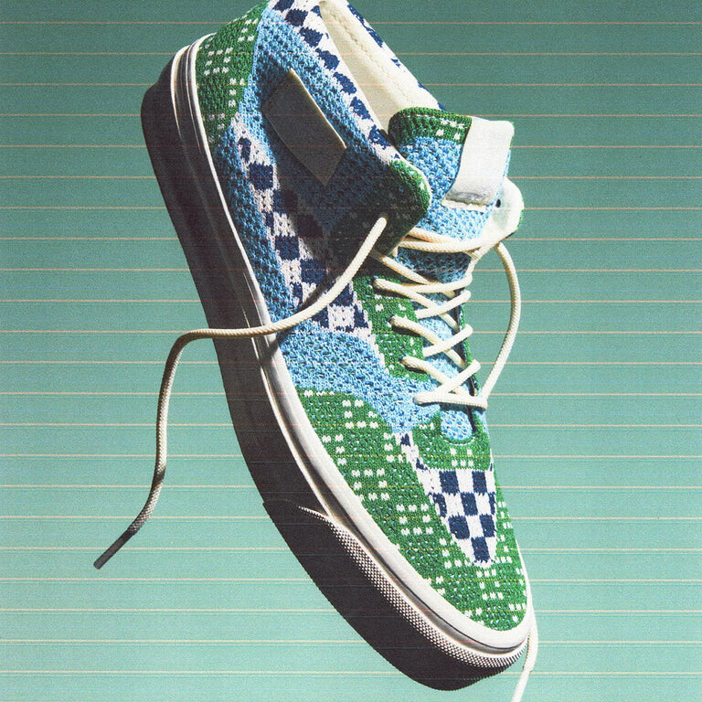 

Кроссовки Half Cab Reissue 33 Engineered Knit Vans Otw, зеленый