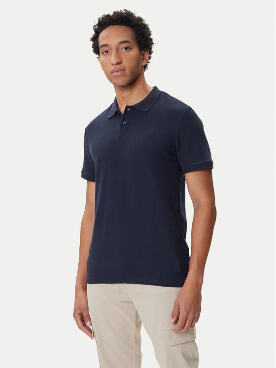 

Поло slim fit Pierre 1016880 Mustang, синий