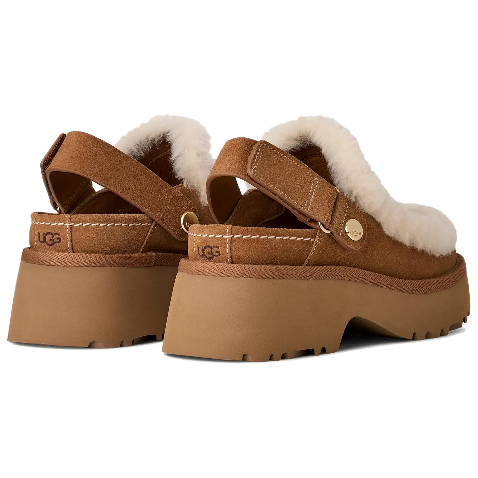 Женская обувь UGG Esmee Clog Casual Shoes 5cm Women's Chestnut, цвет Chestnut — фото 4