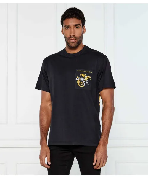 

Футболка Regular fit Versace Jeans Couture, черный