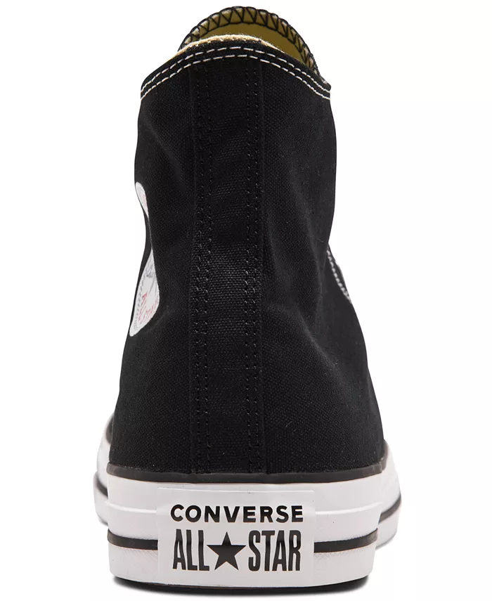 Мужские кеды Chuck Taylor Hi Top от Finish Line Converse, черный — фото 3