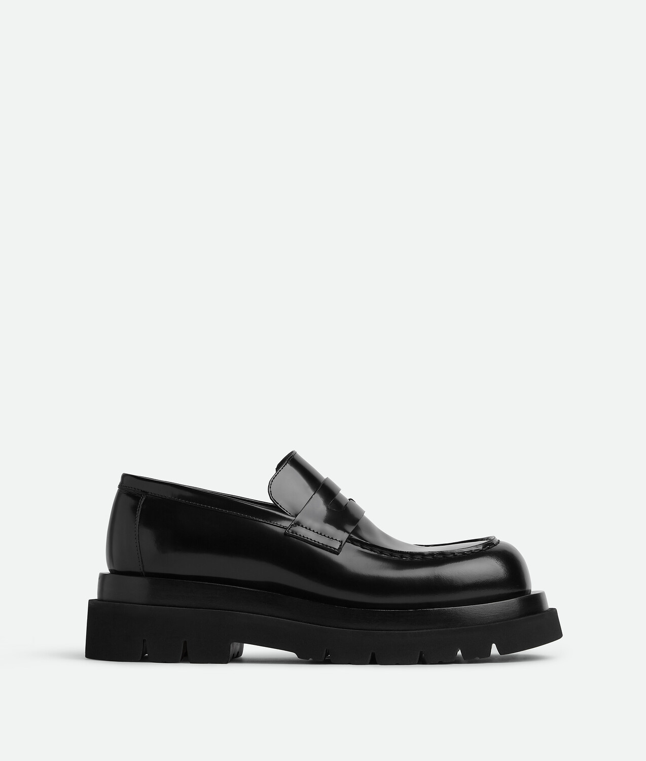 Туфли-лоферы с ушками Bottega Veneta, черный