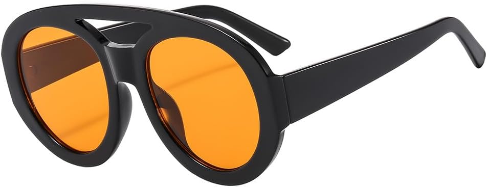 

Солнцезащитные очки для мужчин и женщин - защита UV400 - увеличенные линзы с двойной перемычкой и градиентным покрытием для занятий спортом на открытом воздухе и вождения QWBSER, 3