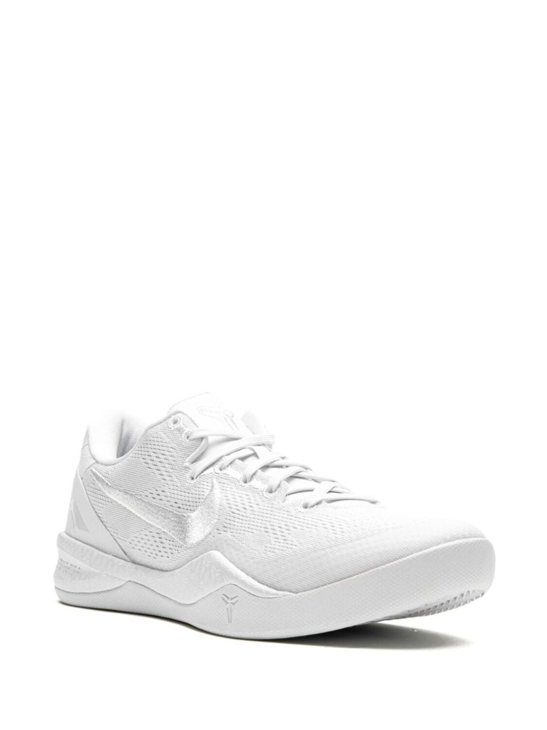 Nike кроссовки Kobe 8 Protro 'Triple White', белый — фото 2