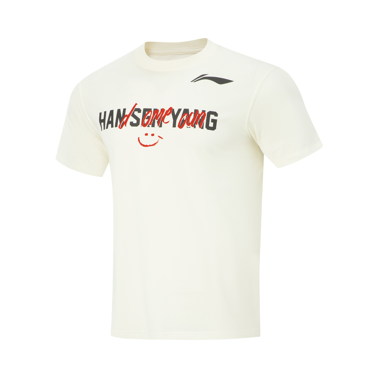 

LINING Футболка мужская ecru из коллекции Basketball, Бежевый, LINING Футболка мужская ecru из коллекции Basketball