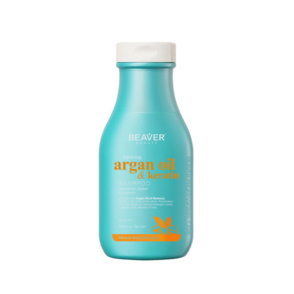 

Шампунь с аргановым маслом для сухих и поврежденных волос, 350 мл Beaver Beauty herbal series