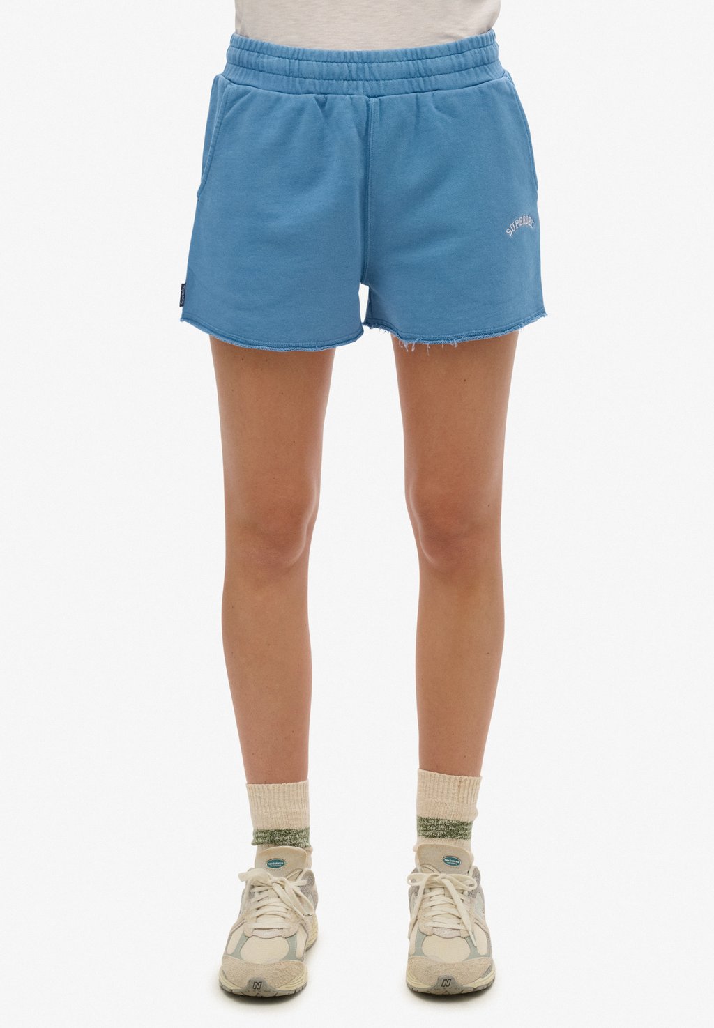 

Шорты ESSENTIAL LOGO GARMENT - Tracksuit bottoms Superdry, синий