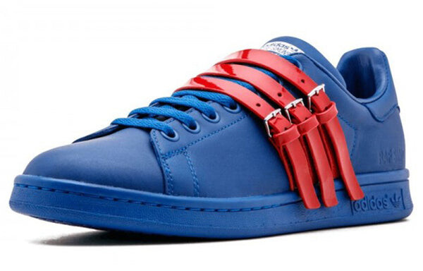 Кроссовки raf simons x originals stansmith stra Adidas, синий — фото 2