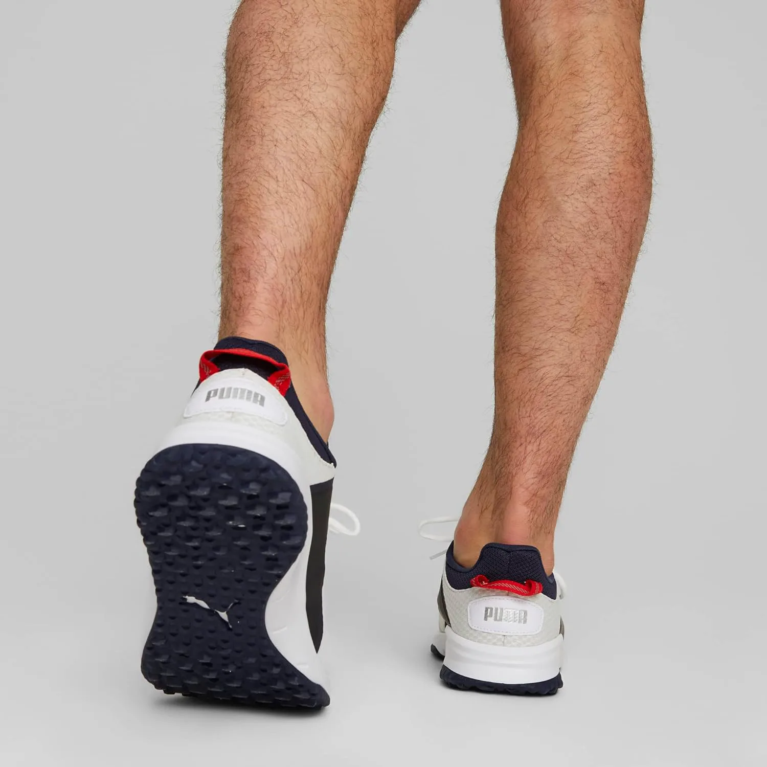 Pumagolf Mens Fusion Grip Extra Wide, светло-серый/серебристый — фото 3