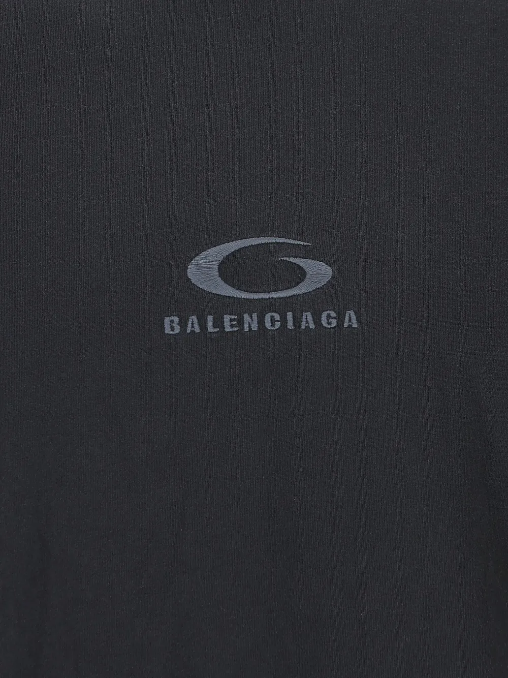 Футболка с круглым вырезом и коротким рукавом - Выцветший белый Balenciaga, розовый — фото 4