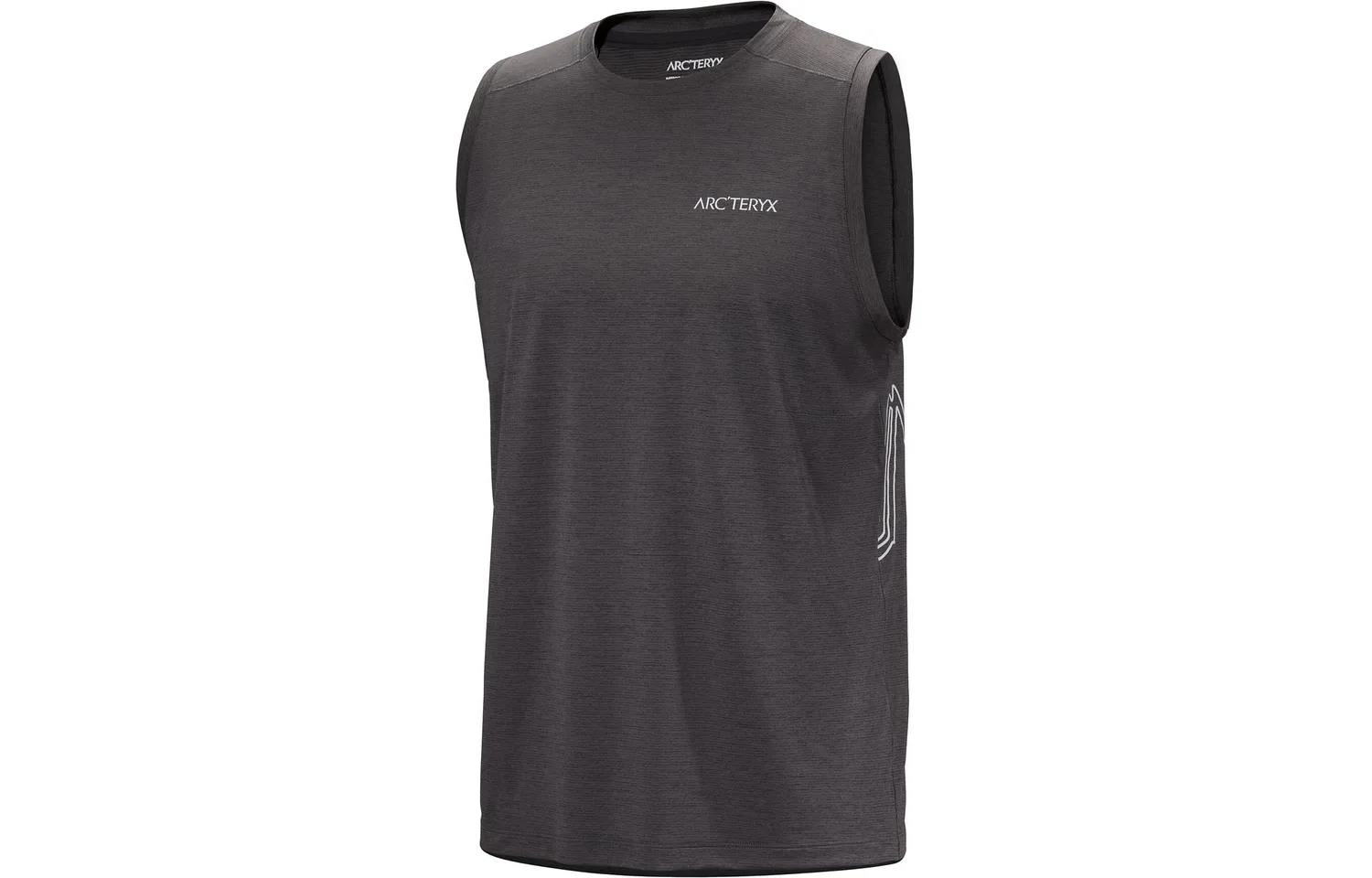 Футболка мужская CORMAC Quick Dry Arcteryx, Black Gray/Black Heather