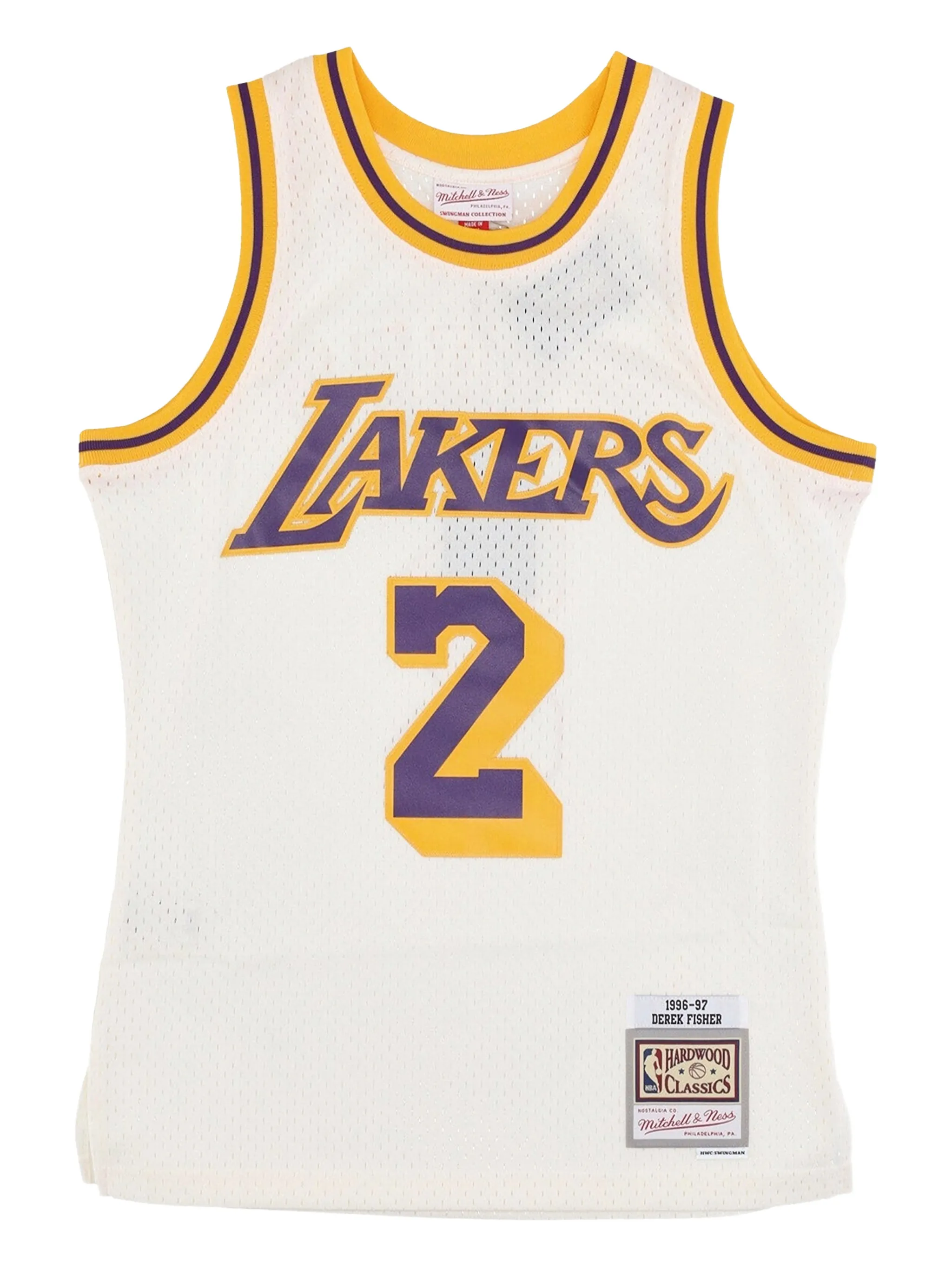 

Топ Lakers 1996 Mitchell & Ness, белый