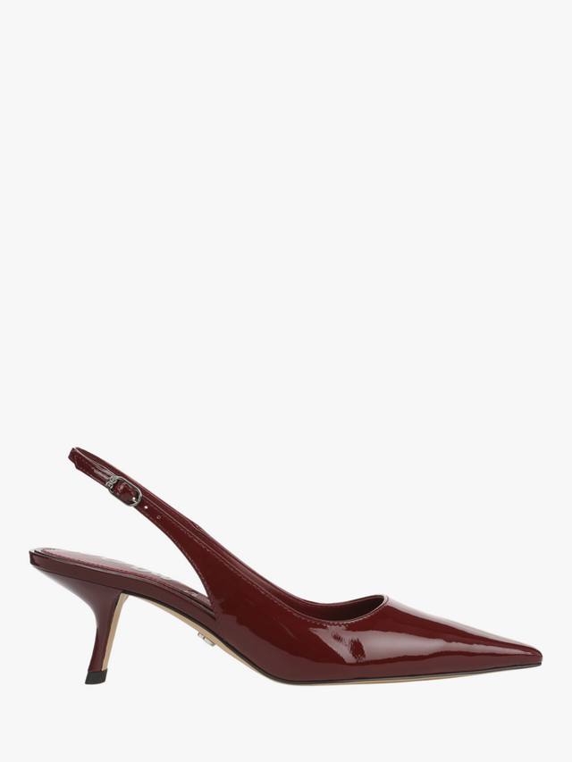 Босоножки Bianka на каблуке kitten heel с ремешком на щиколотке Sam Edelman, French Merlot