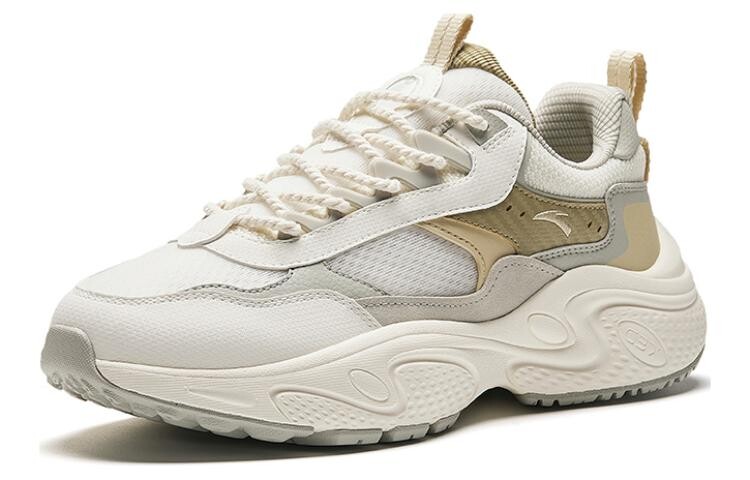 Кроссовки ANTA Stars Lifestyle Shoes Men Low-top White/Gray/Yellow, белый/серый/желтый — фото 2