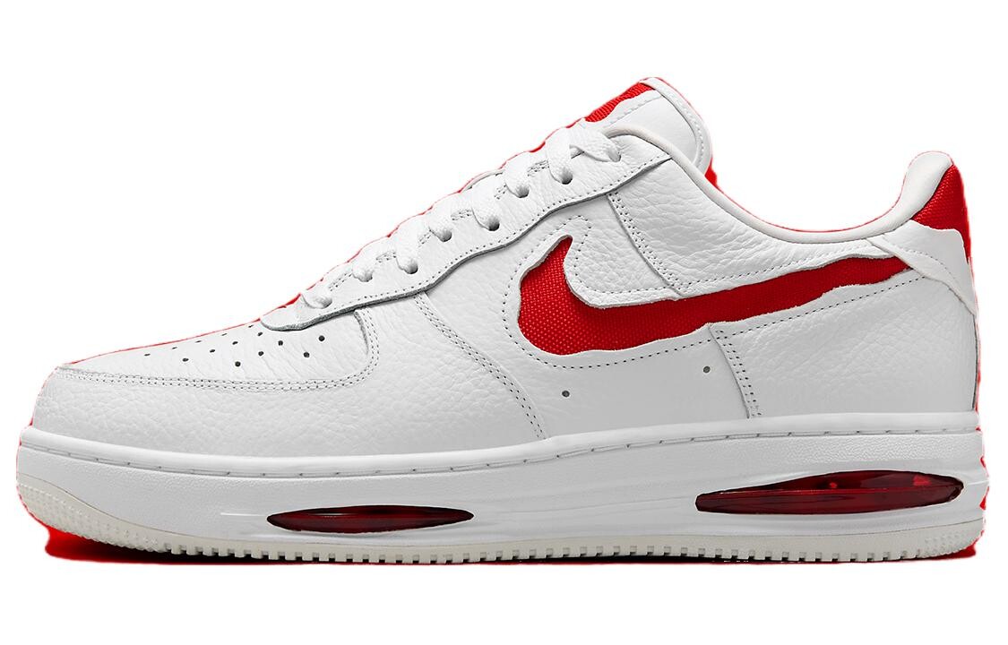 

Мужские кроссовки для скейтбординга Nike Air Force 1, White/Red