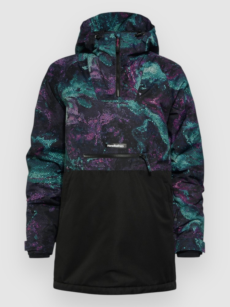 

Куртка для сноуборда Horsefeathers Fiora Anorak, mosaic, Черный, Куртка для сноуборда Horsefeathers Fiora Anorak, mosaic