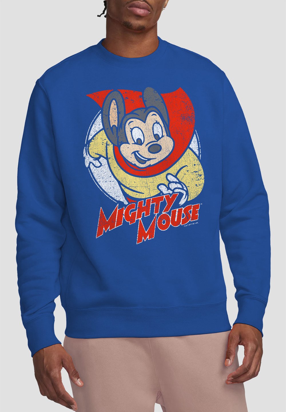 

Толстовка MIGHTY MOUSE Cotton Soul, синий