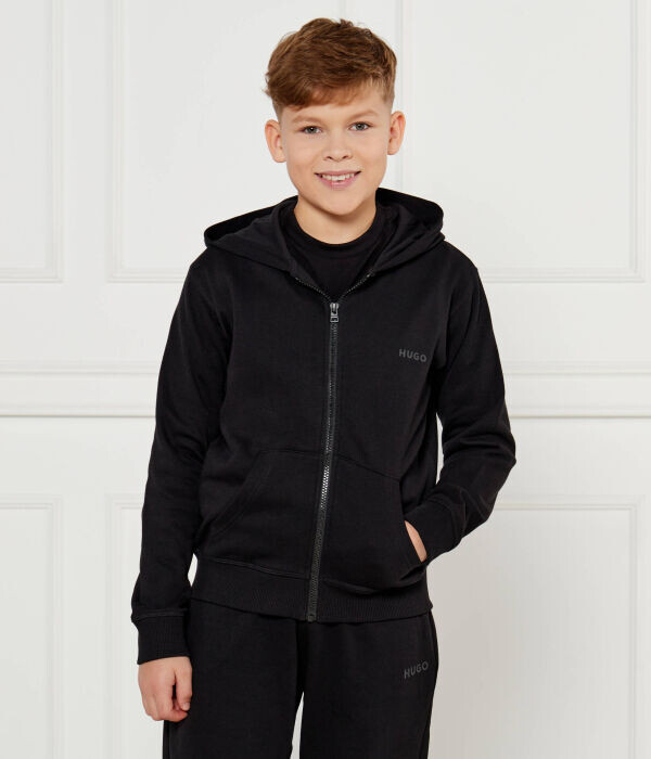 

Толстовка детская Hugo Kids Regular Fit, черный