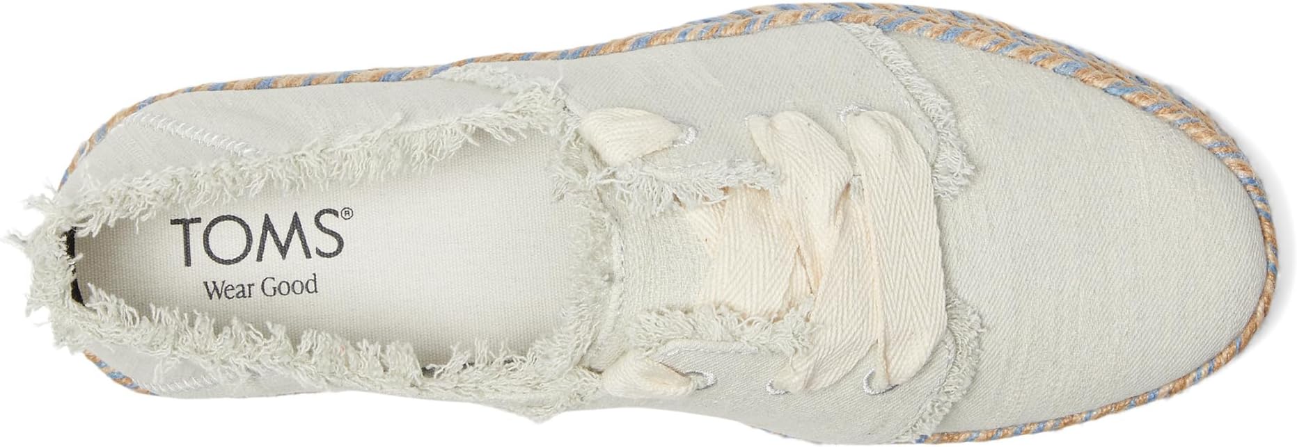 Оксфорды TOMS Carolina Lace-Up, цвет White Onyx — фото 2