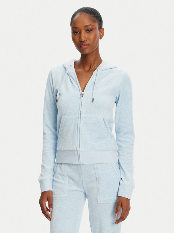 

Облегающая толстовка Robertson JCAP176 Juicy Couture, голубой