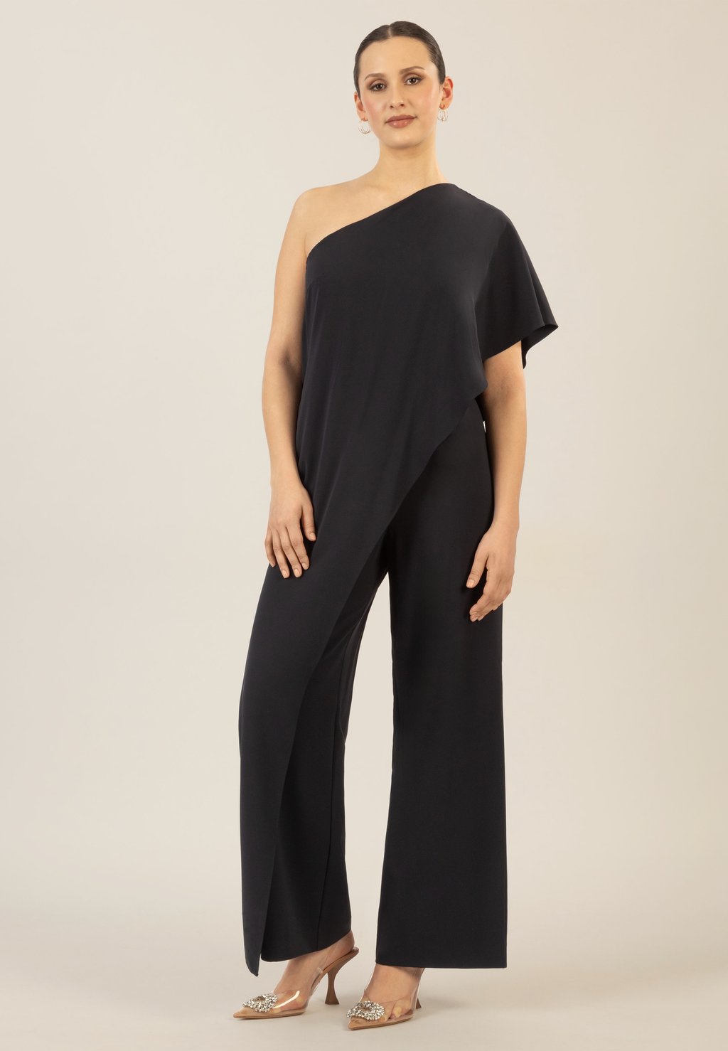 

Комбинезон ONE-SHOULDER OVERALL Apart, темно-синий