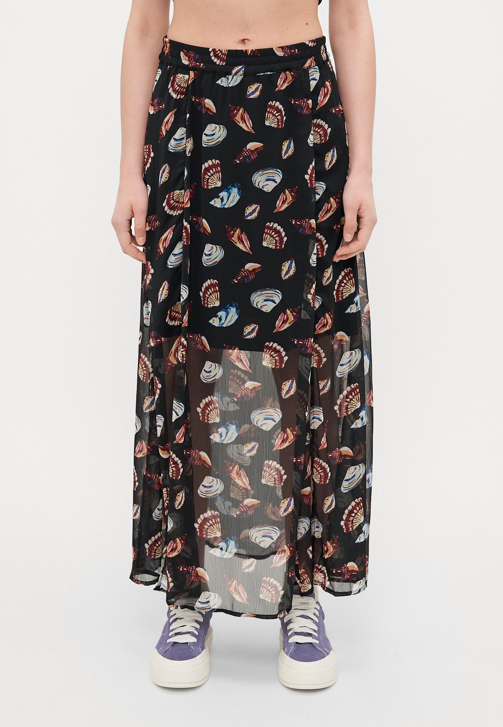 

Юбка макси ONLASTA LIFE SLIT SKIRT ONLY Tall, черный