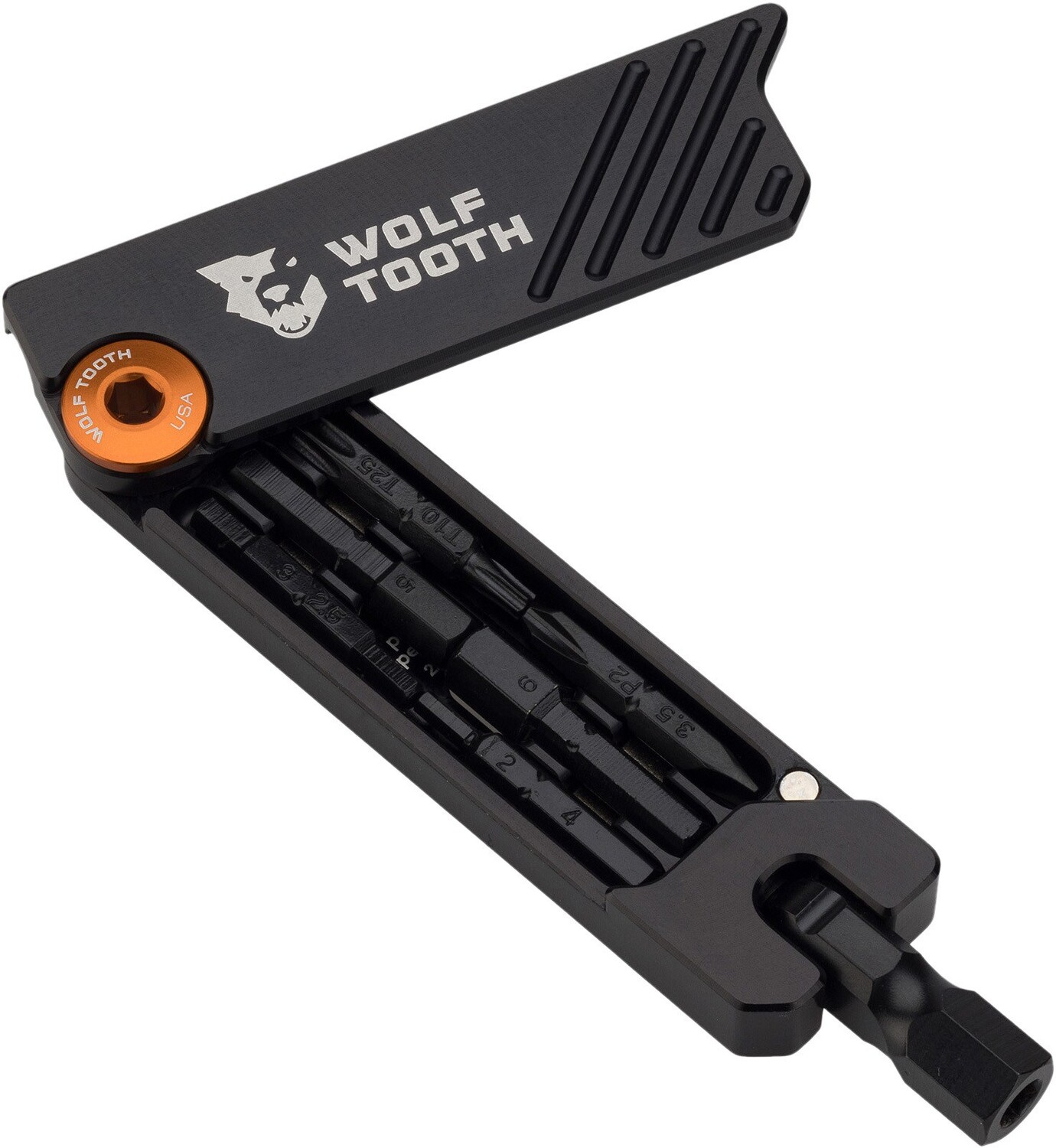 

Многофункциональный велосипедный шестигранный ключ на 6 бит Wolf Tooth Components, оранжевый