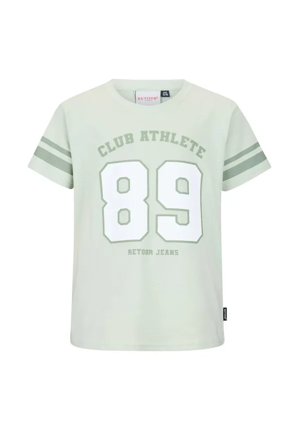 Футболка с принтом гидион Retour Jeans, Soft Mint