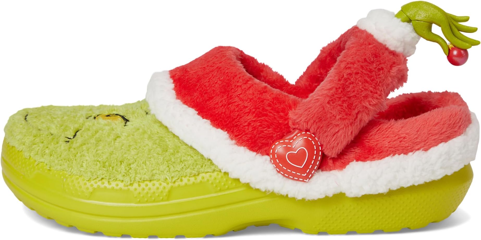 Сабо Crocs Unisex The Grinch Classic Lined Clog, The Grinch — фото 4