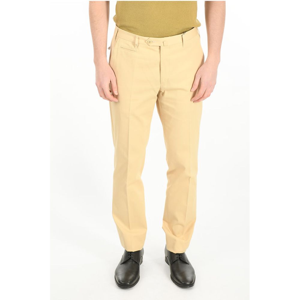 

Брюки LEADER из хлопка с карманом-молнией Corneliani, Beige