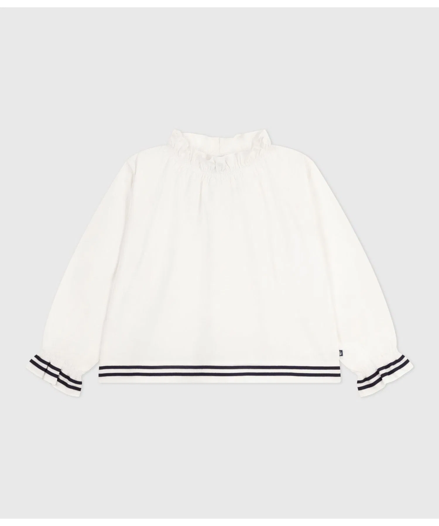 Детская блузка PETIT BATEAU с длинным рукавом