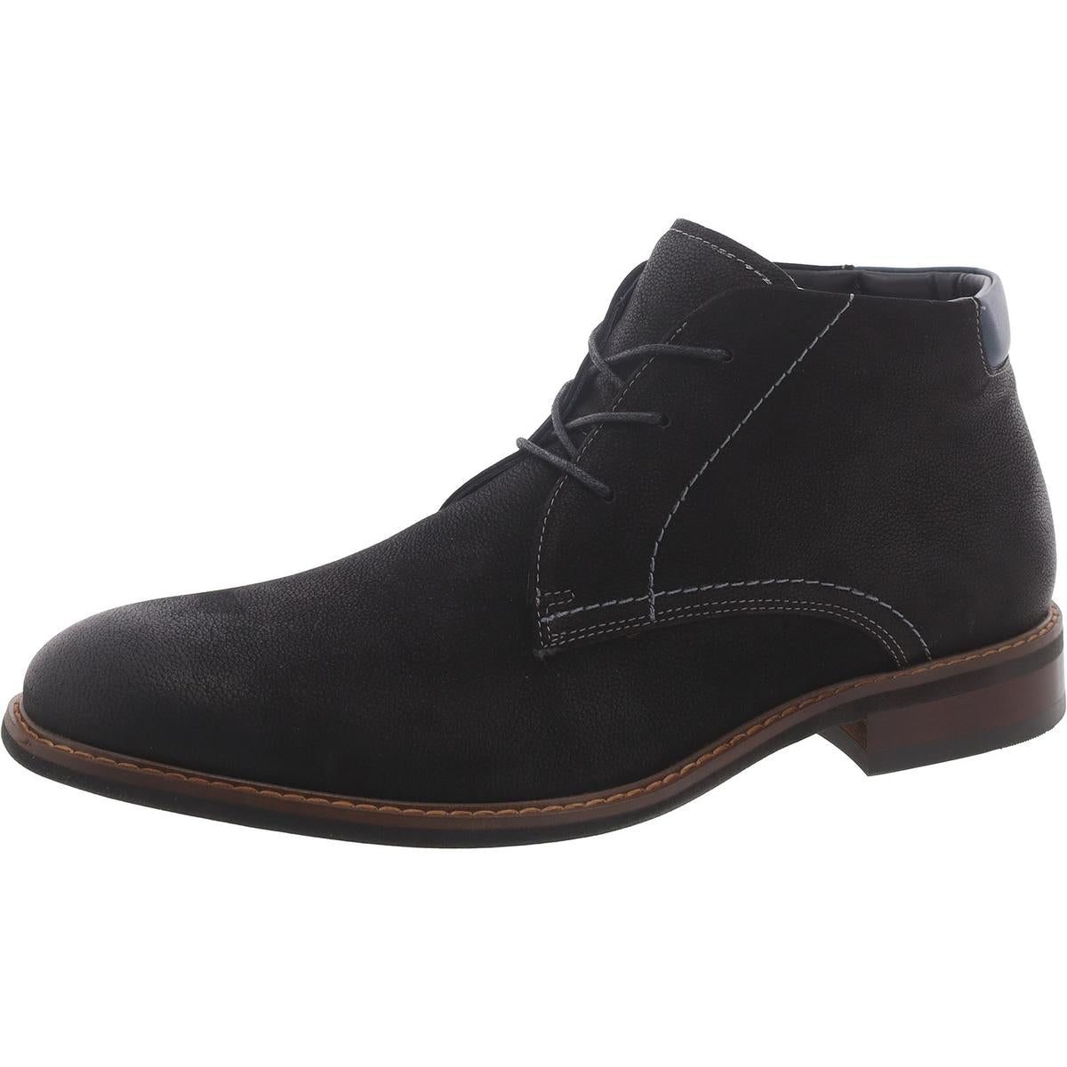 

Мужские ботинки Baran Chukka из нубука на шнуровке Steve Madden, черный