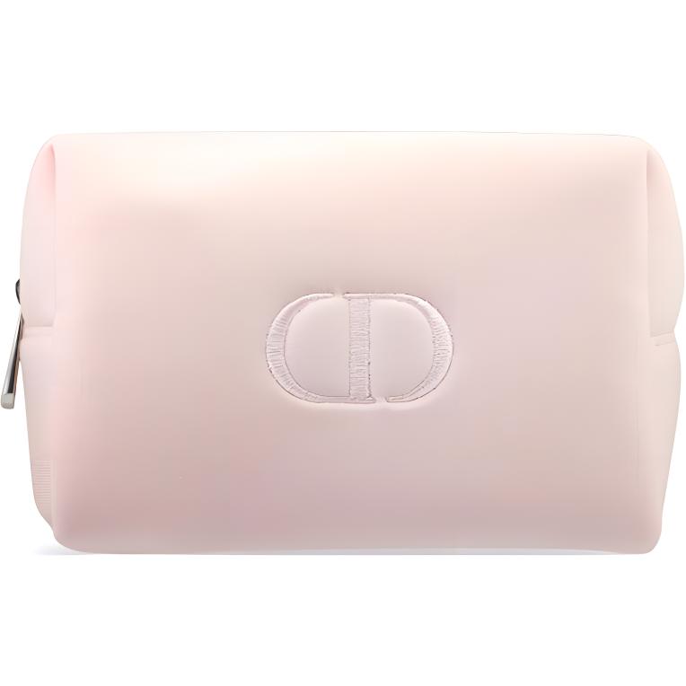 DIOR Минималистичная косметичка с эффектом памяти Pink 14x7.5x10cm — фото 2