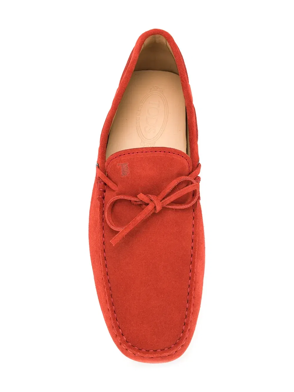 Лоферы "Gommino" Tod'S, красный — фото 4