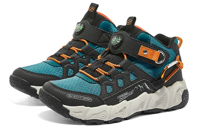 Кроссовки Skechers Kids Lifestyle Shoes GS Mid-top, черный — фото 4