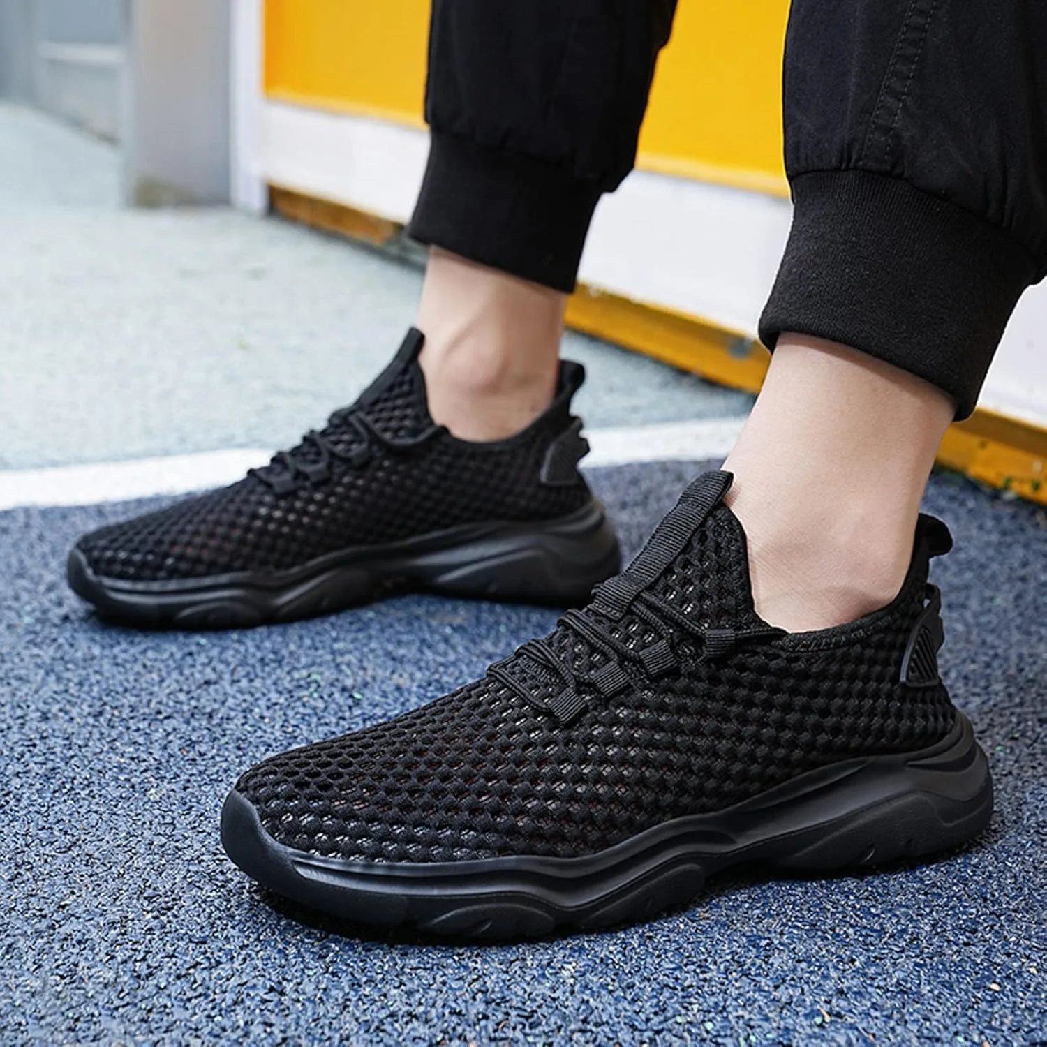 Мужские кроссовки для спорта и отдыха Generisch, черный — фото 3