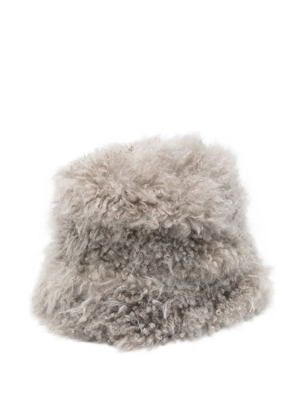 

Панама из овчины Simonetta Ravizza, серый