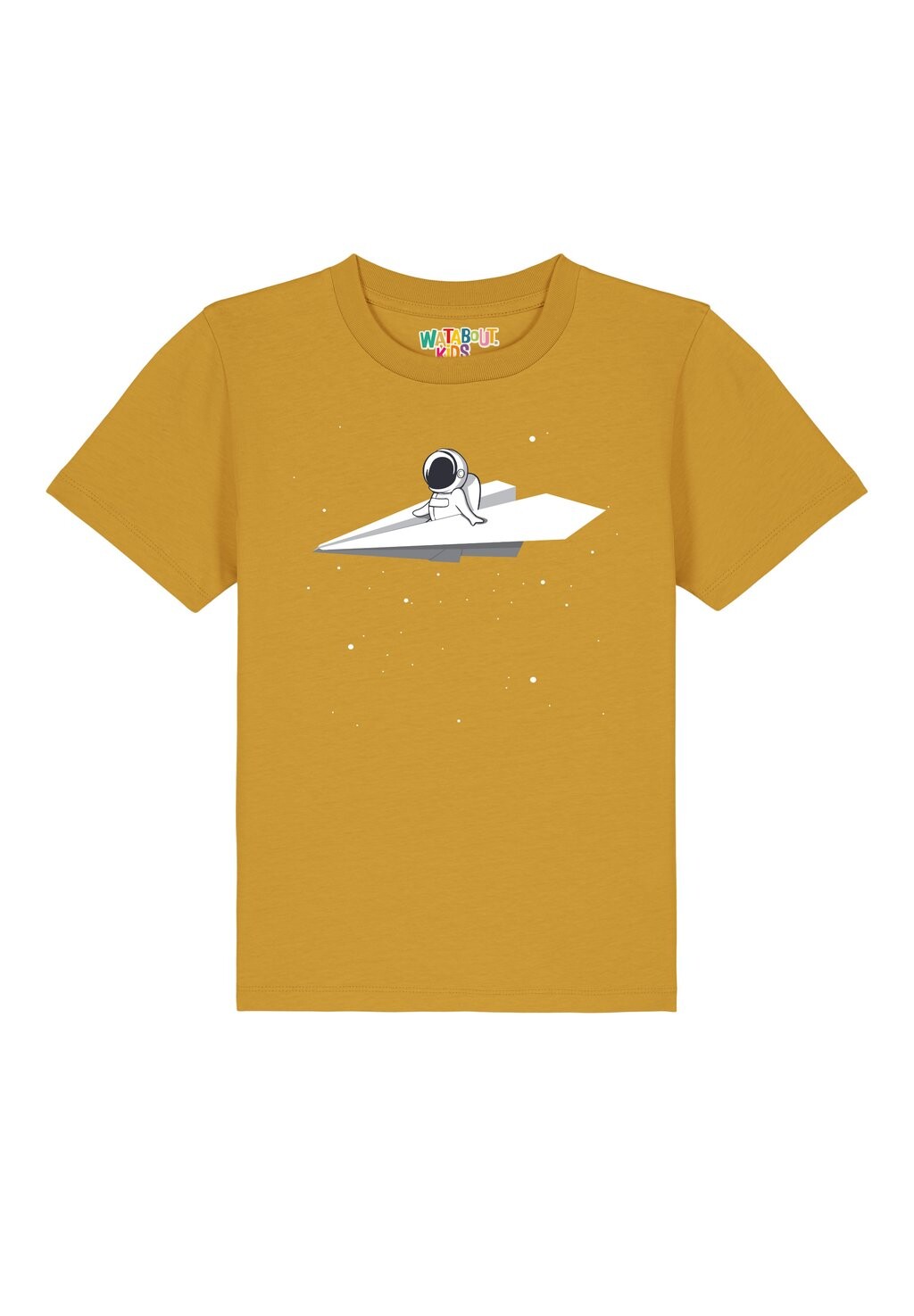 

Футболка с принтом FLY ME TO THE MOON Watapparel, цвет ochre