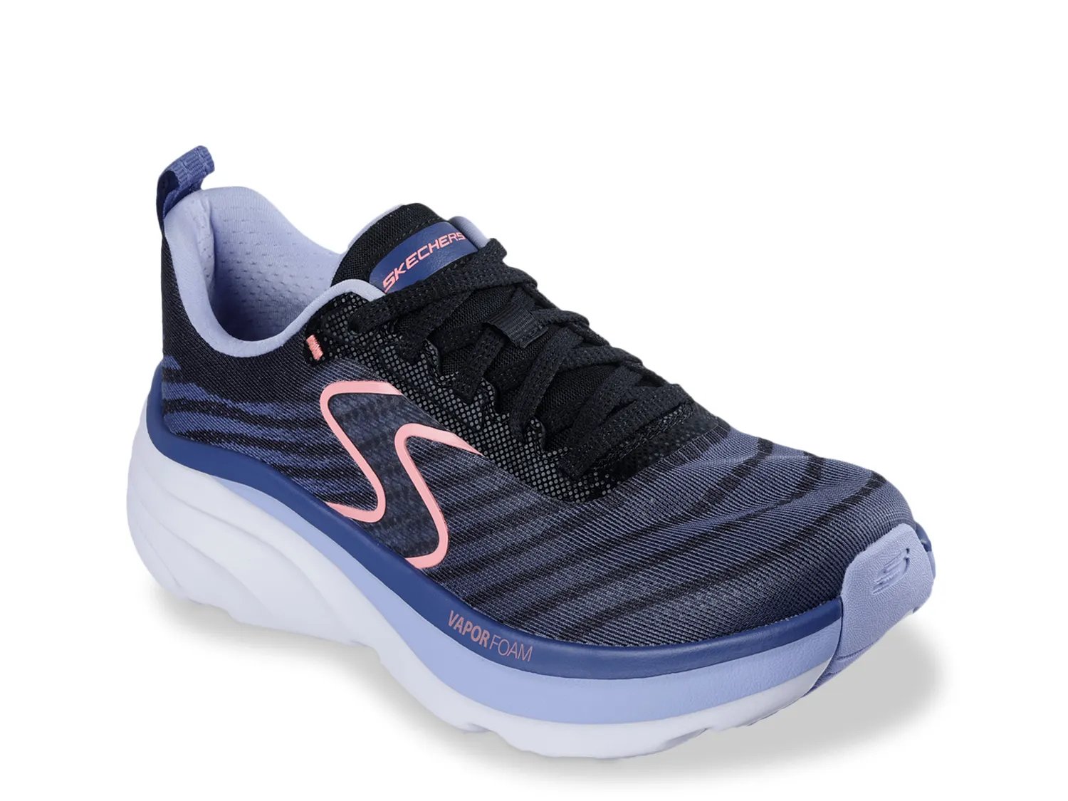 Кроссовки Skechers D'Lux Vapor Sneaker - Women's, черный/фиолетовый