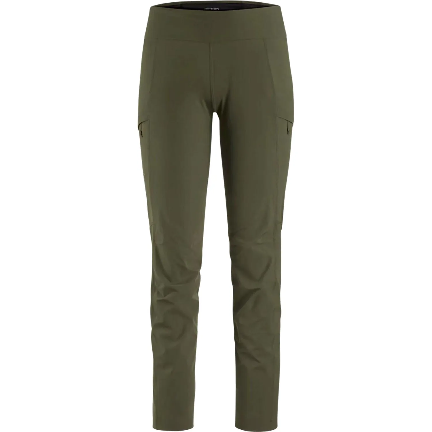 Женские повседневные брюки умеренного прямого кроя Arcteryx, Vintage Green/Tatsu