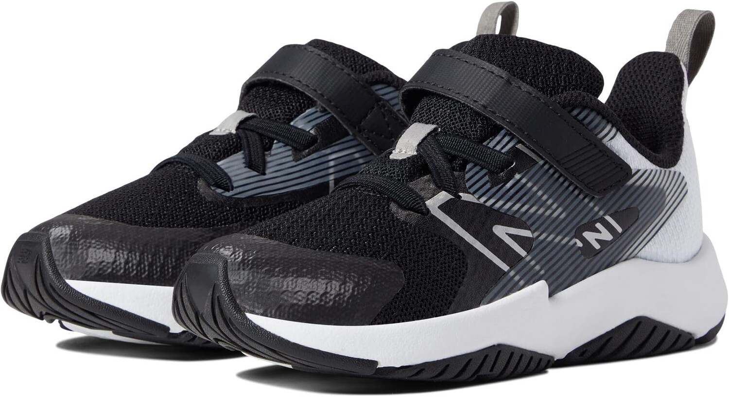 

Кроссовки Rave Run v2 New Balance, цвет Black/White