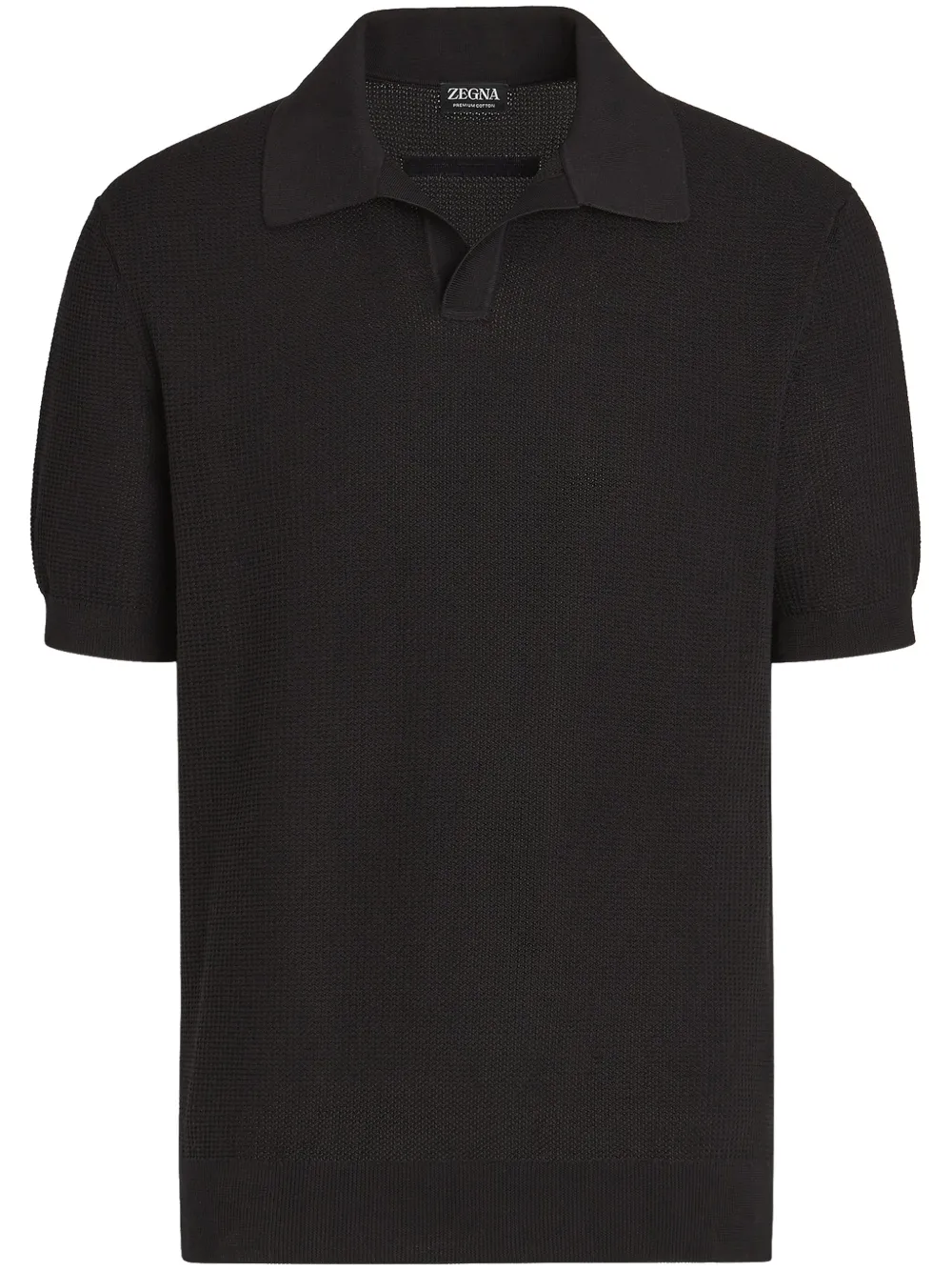 

Рубашка поло Zegna, черный
