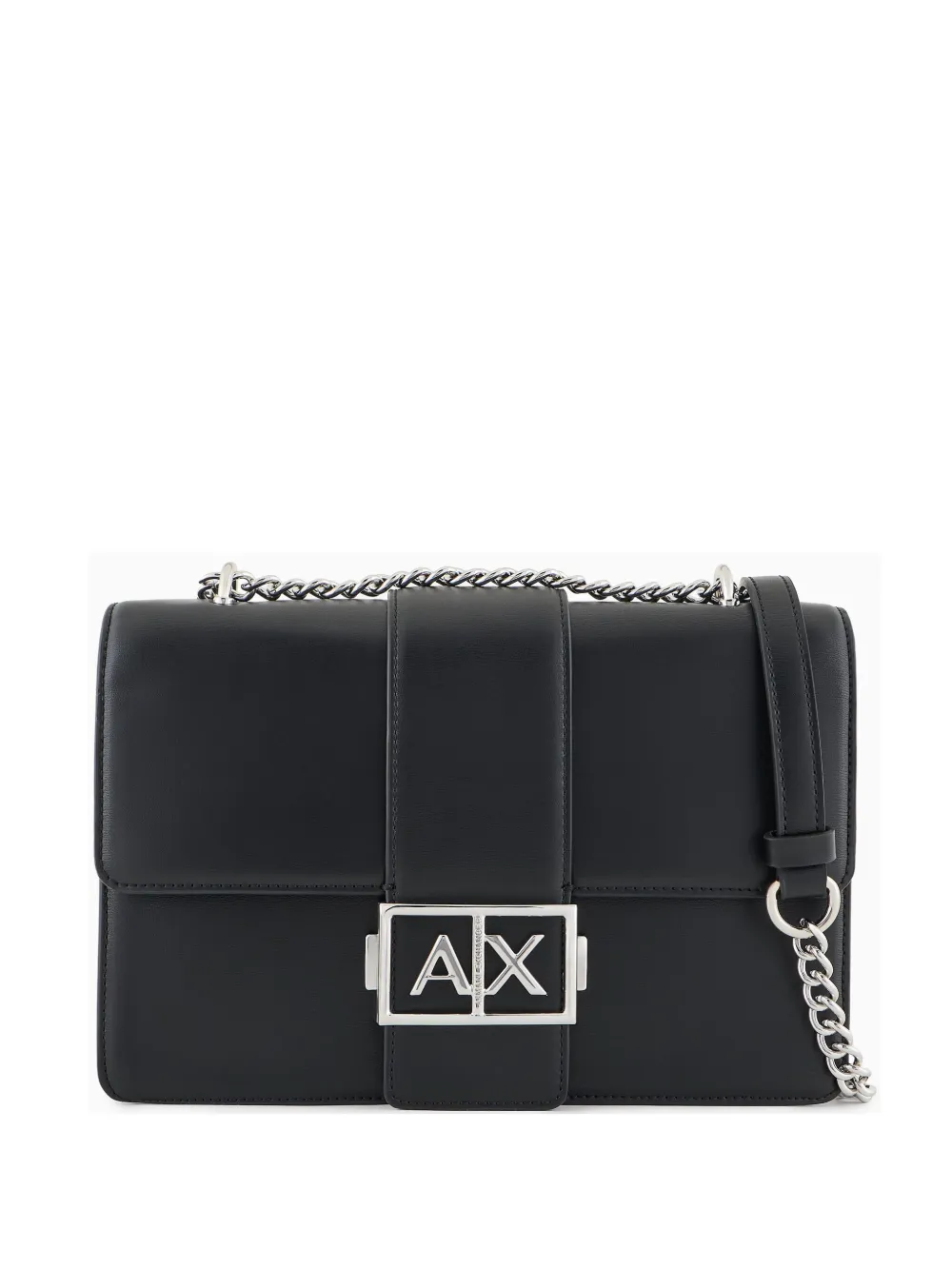 

Сумка через плечо с логотипом Armani Exchange, черный