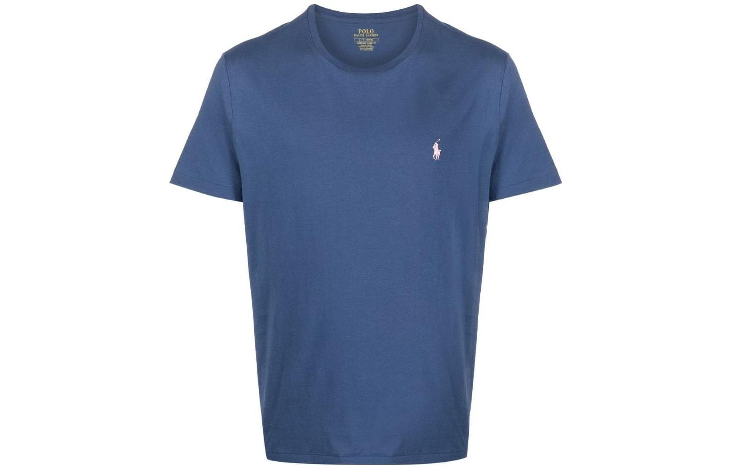 Футболка с вышивкой пони Polo Ralph Lauren, темно-серый — фото 3