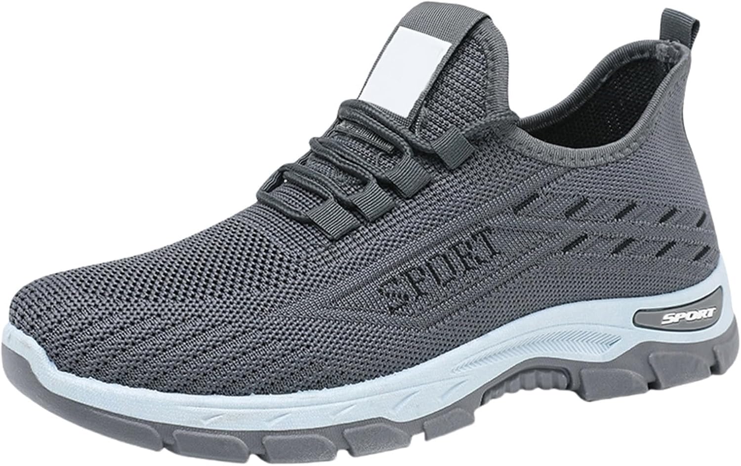 

Мужские и женские ортопедические обувь, дышащие плетеные кроссовки для бега, легкие кроссовки с поддержкой свода стопы, удобная обувь на каждый день с застежкой без шнурков, нескользящие мягкие модные кроссовки унисекс Rianclud, серый