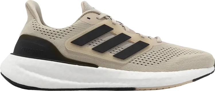 

Кроссовки PureBoost 23 'Wonder Beige Black', загар