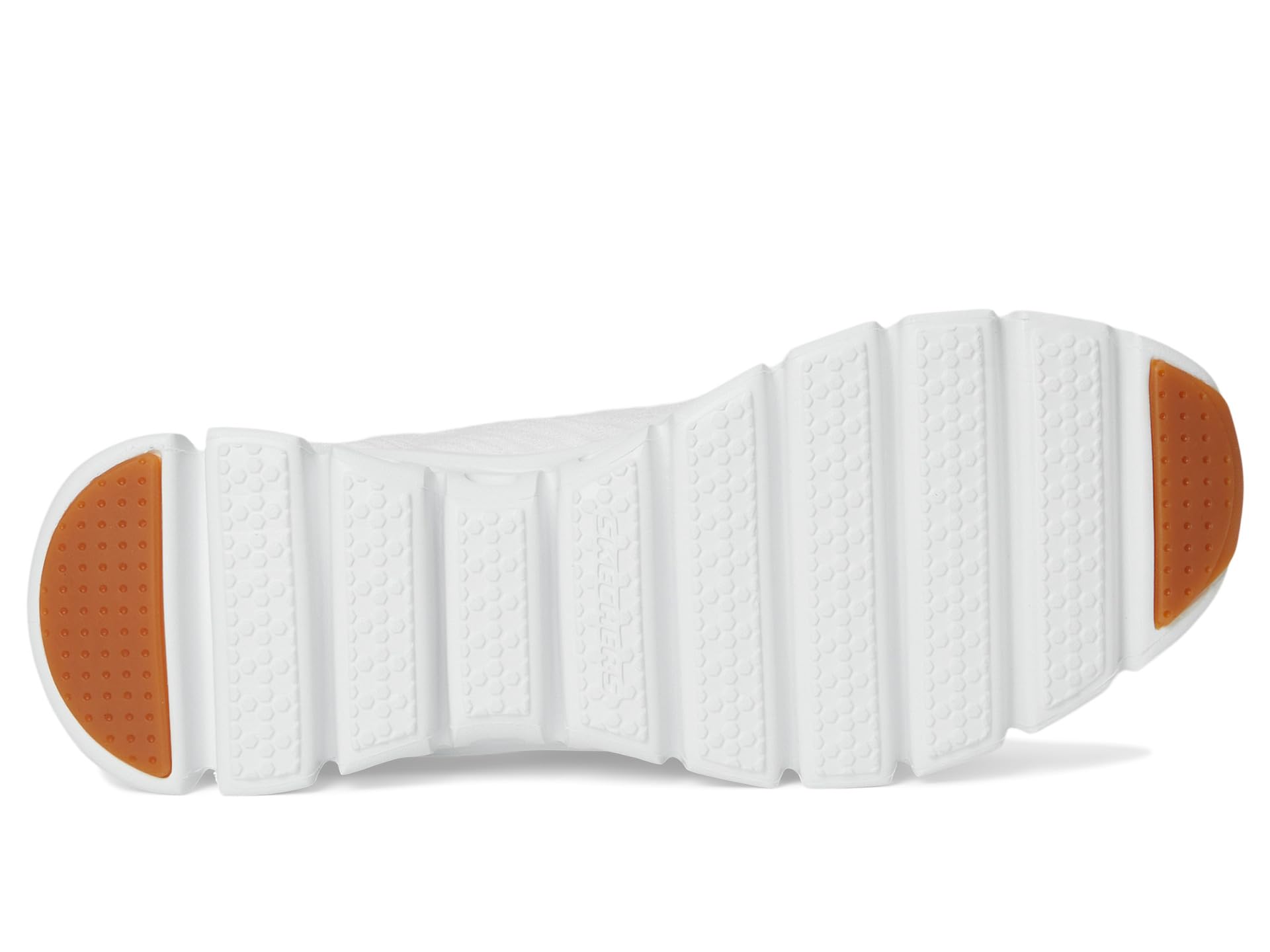 Кроссовки SKECHERS Glide Step Tranquility Hands Free Slip-Ins, цвет White Black — фото 3