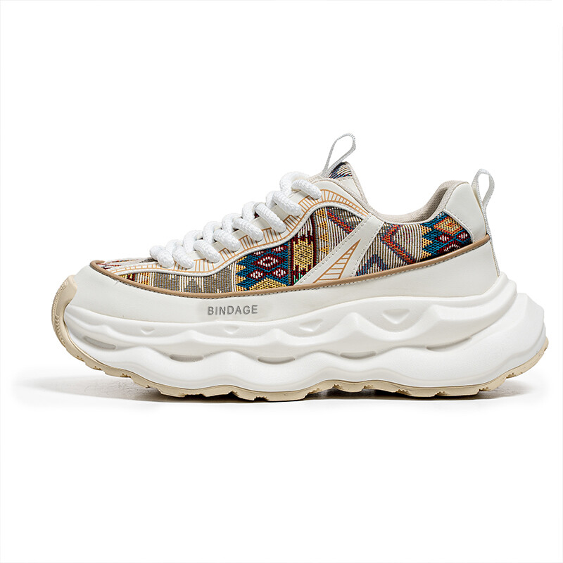 

Кроссовки мужские Lifestyle Shoes Men Low-Top Bindage, бежевый