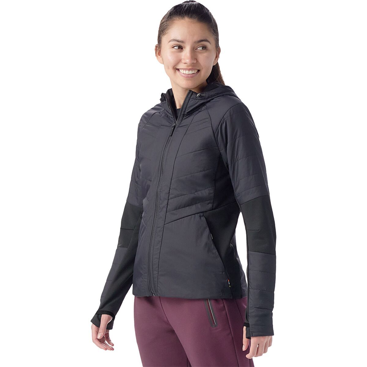 

Умная худи с капюшоном Smartwool, черный